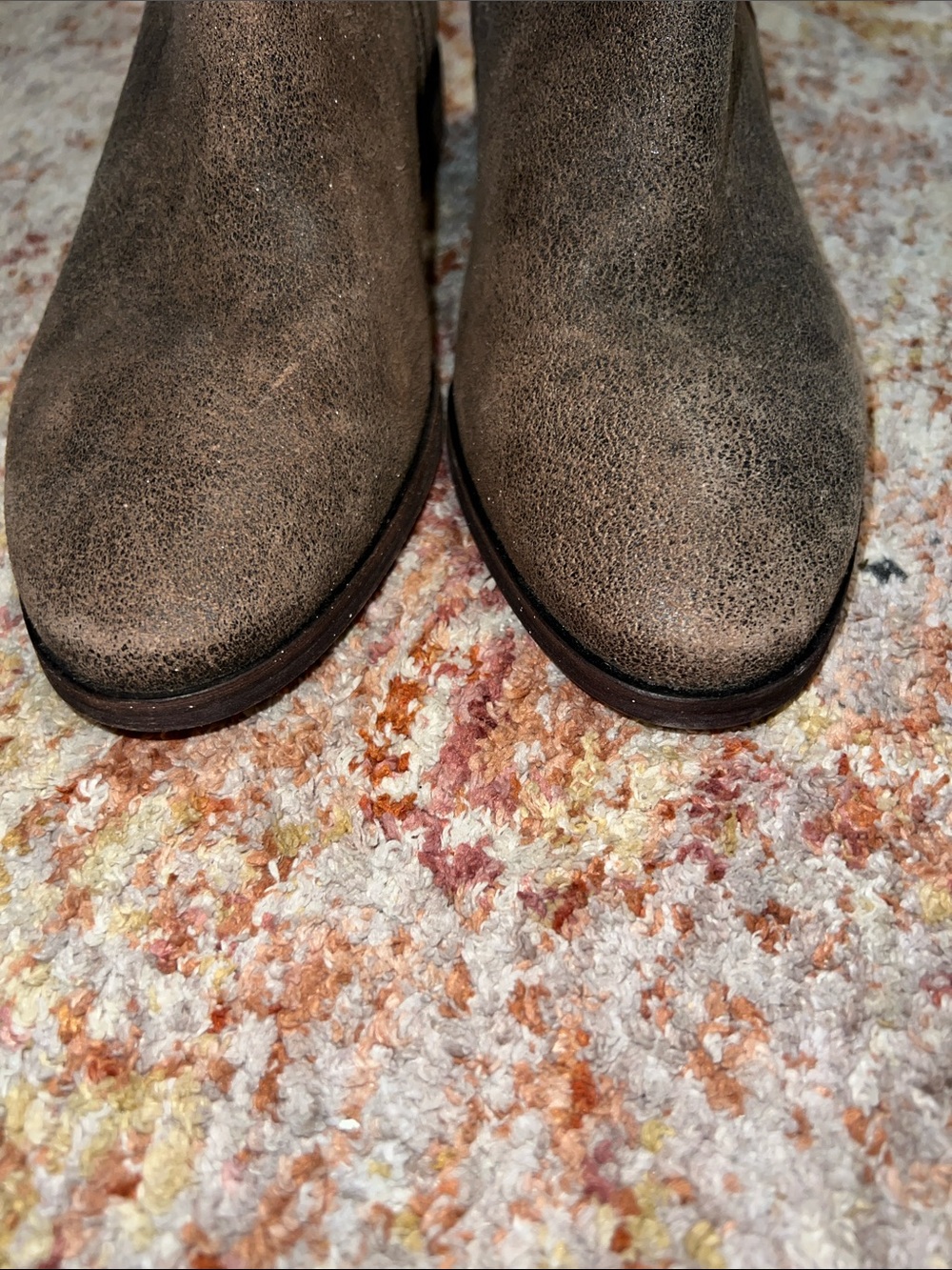 Michael Kors Brown Suede Slip-On Boots - Picture 9 of 9